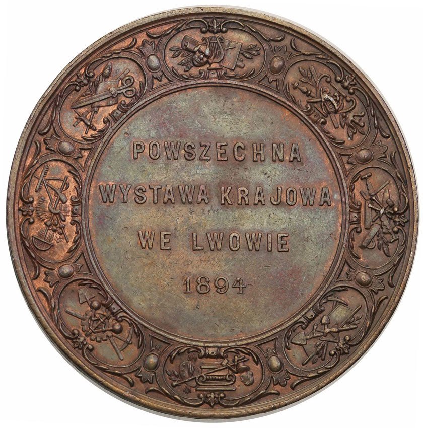 Medal. Powszechna Wystawa Krajowa Lwów 1894.